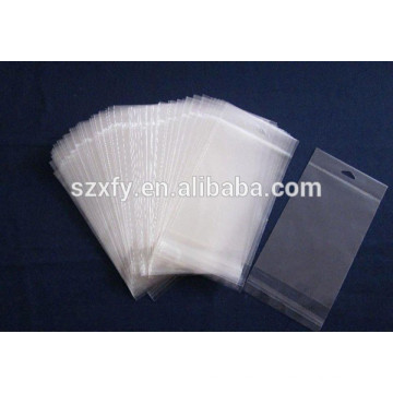 Polypropylene material self seal packing bag for grip elastic band